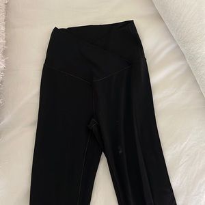 Aerie crossover flared leggings